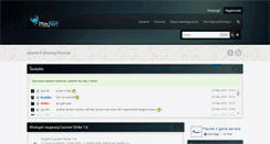 Desktop Screenshot of forum.playnet.lt